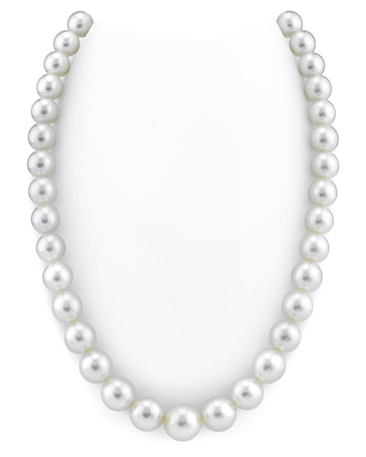 White South Sea Pearl Necklace, 10.0-13.0mm - AAA/GEM Quality