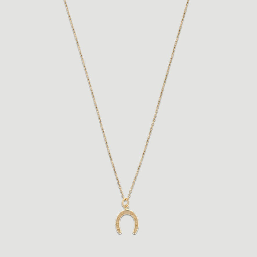 Lucky 14k Gold Necklace for Everyday Wear