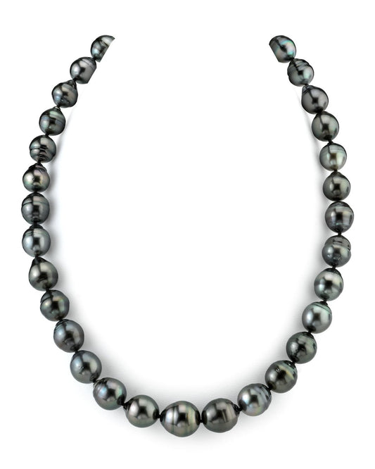 Baroque Tahitian Pearl Necklace with 10-13mm Pearls