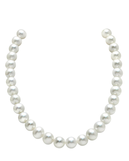 White Freshwater Pearl Necklace with AAA Quality Pearls 2