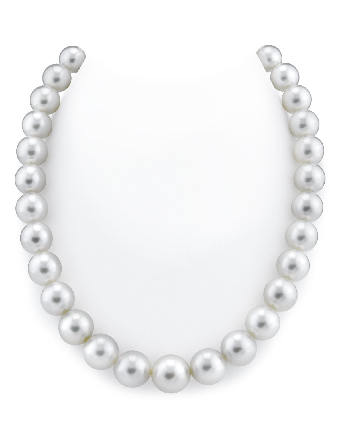 White South Sea Pearl Necklace, 11.0-14.0mm - AAA/GEM Quality