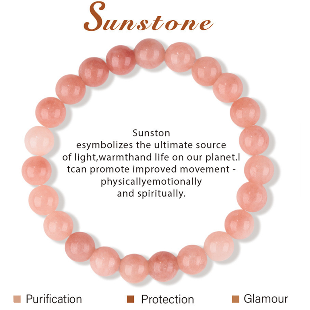 Spiritual Healing Crystal Natural Stone Bracelet-SJ002