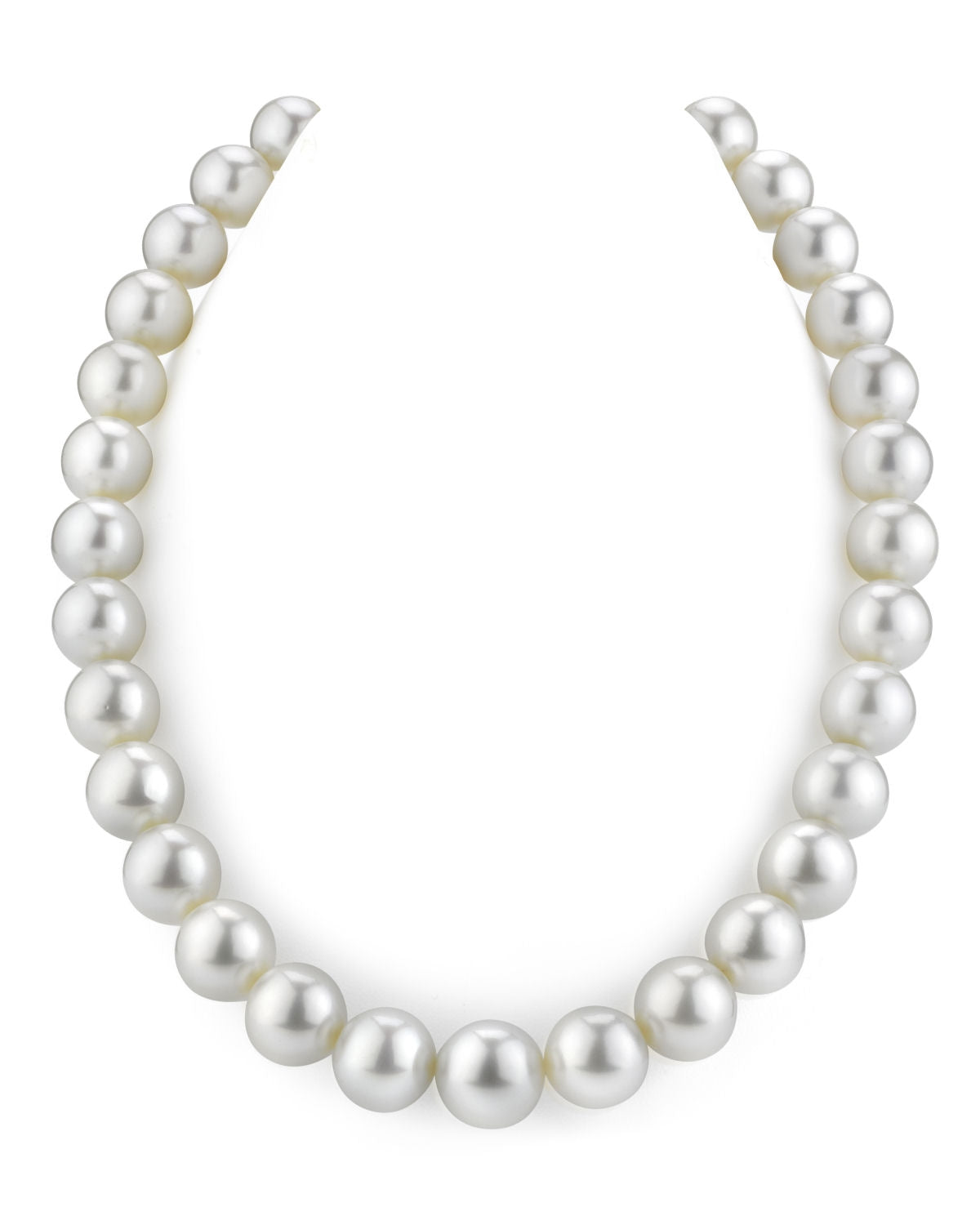 White South Sea Pearl Necklace, 13.0-14.0mm - AAA/Gem Quality