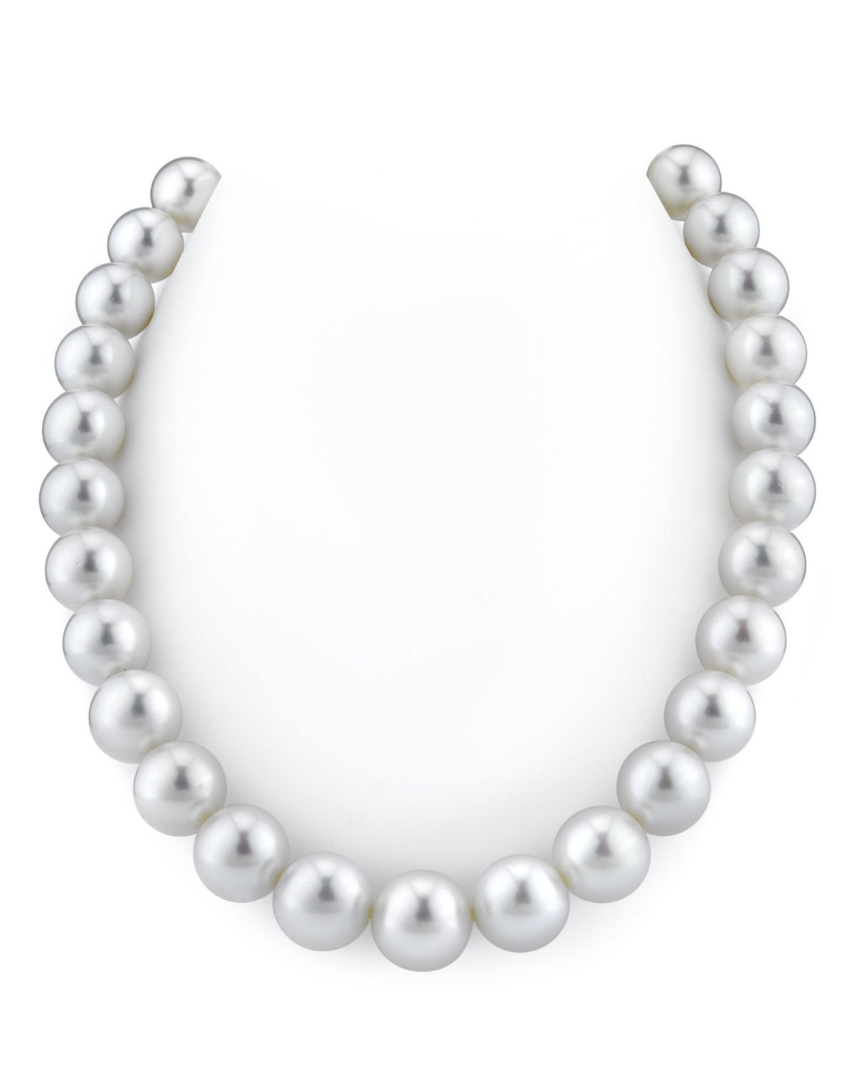 White South Sea Pearl Necklace, 13.0-15.0mm - AAA/Gem Quality