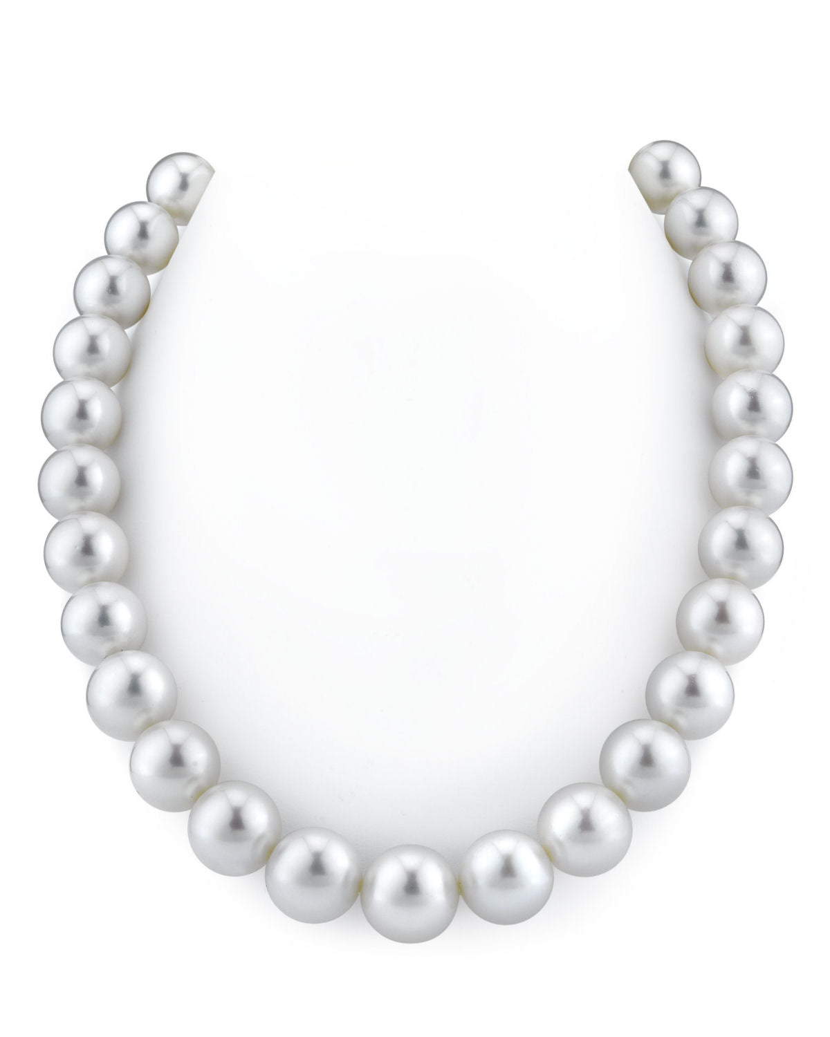 White South Sea Pearl Necklace, 13.0-16.0mm - AAA/GEM Quality