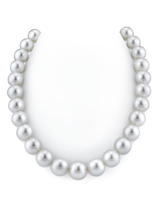 White South Sea Pearl Necklace, 13.0-16.0mm - AAA/GEM Quality