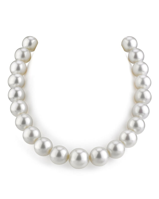 White South Sea Pearl Necklace, 14.0-15.0mm - AAA/Gem Quality