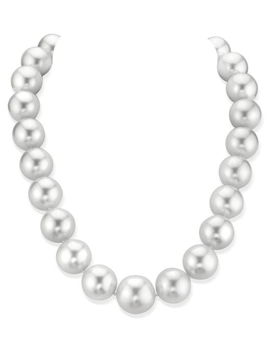 White South Sea Pearl Necklace, 17.0-18.0mm - AAA/Gem Quality