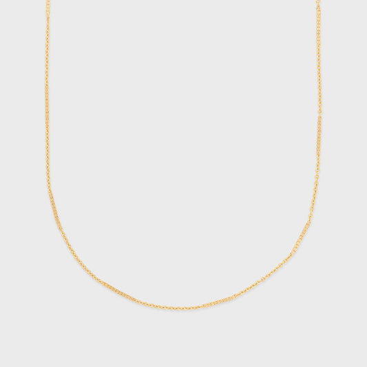 Bar Style Silver Necklace