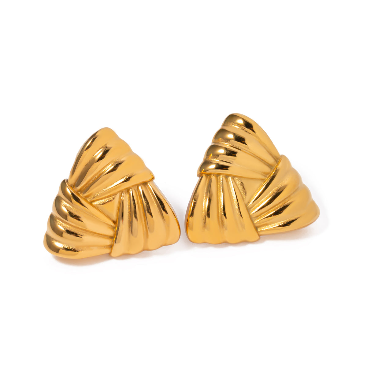 Triangle Metal Geometric Earrings for Everyday Wear