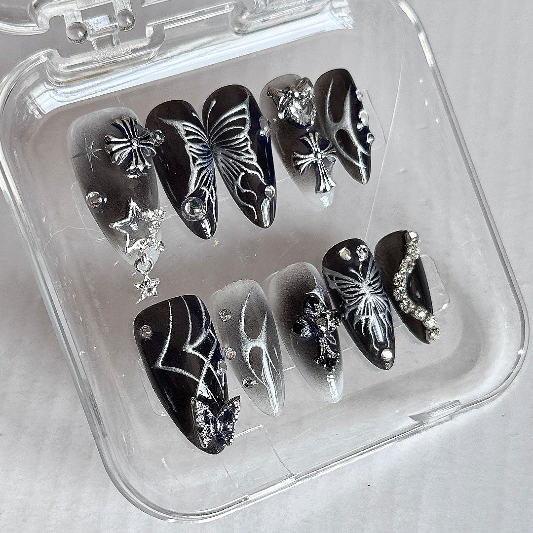 Flash Silver Butterfly-XHS042