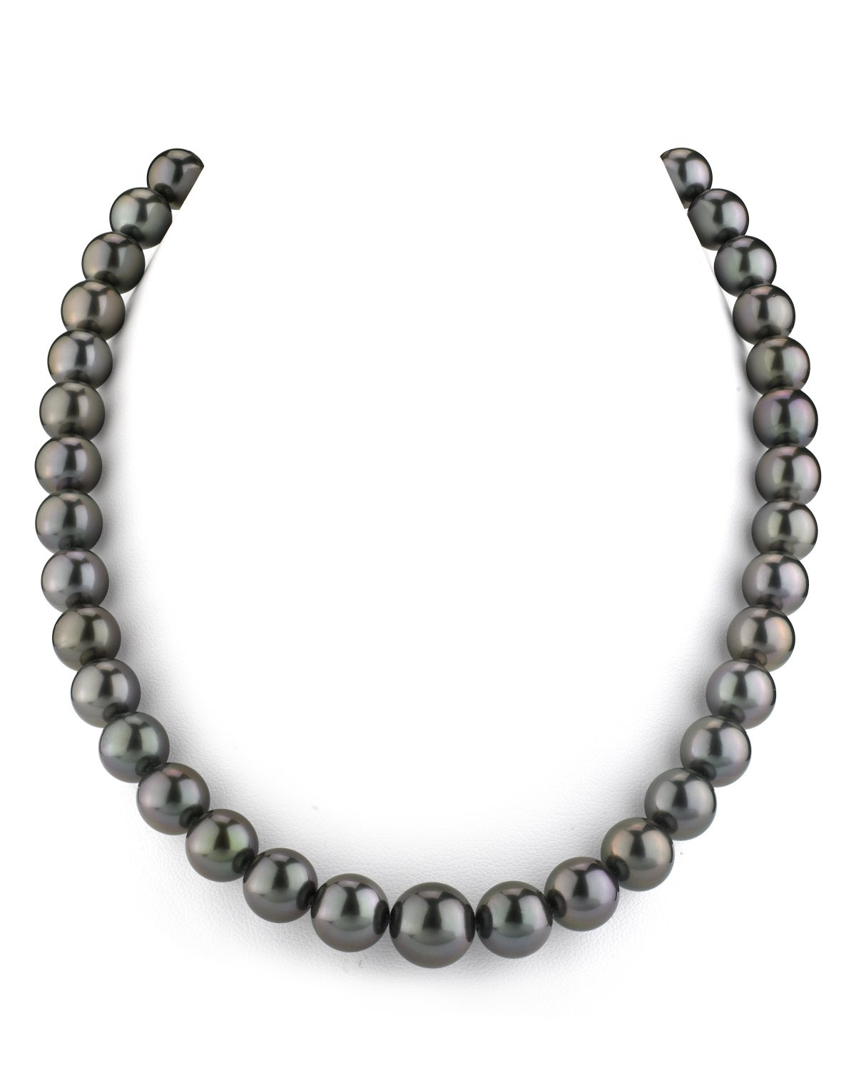 Black Tahitian Pearl Necklace in AAAA Quality 1