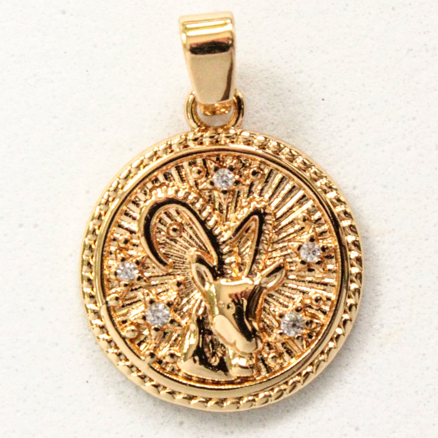 Celestial Medallion Charm in Unique Design