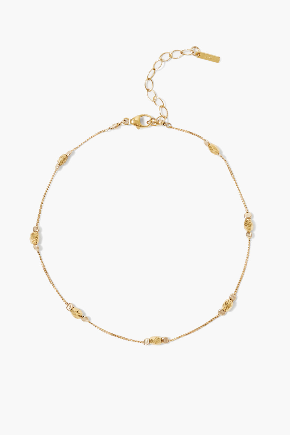 Yellow Gold Anklet for Stylish Fashion