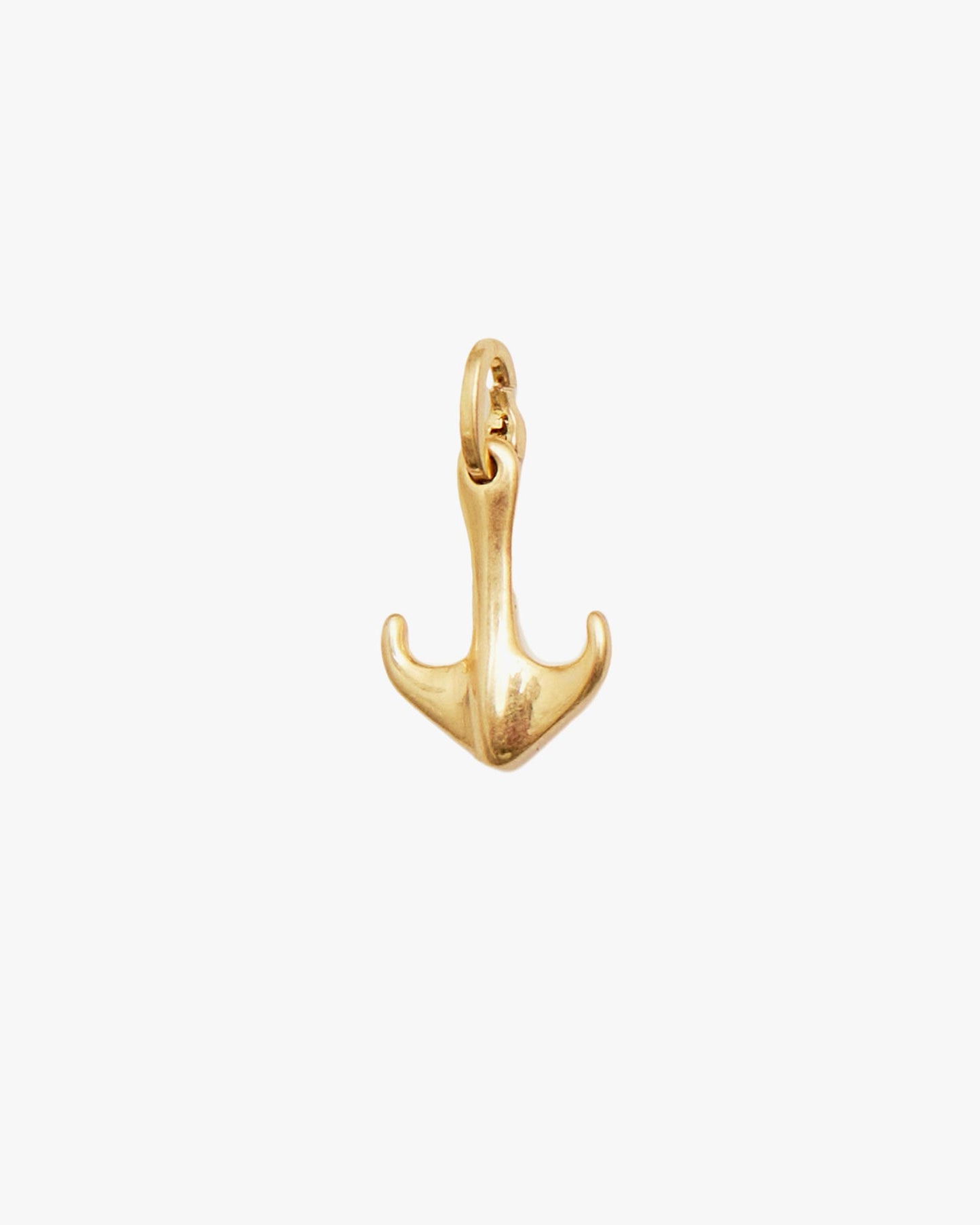 Anchor Charm Pendant in Silver Material