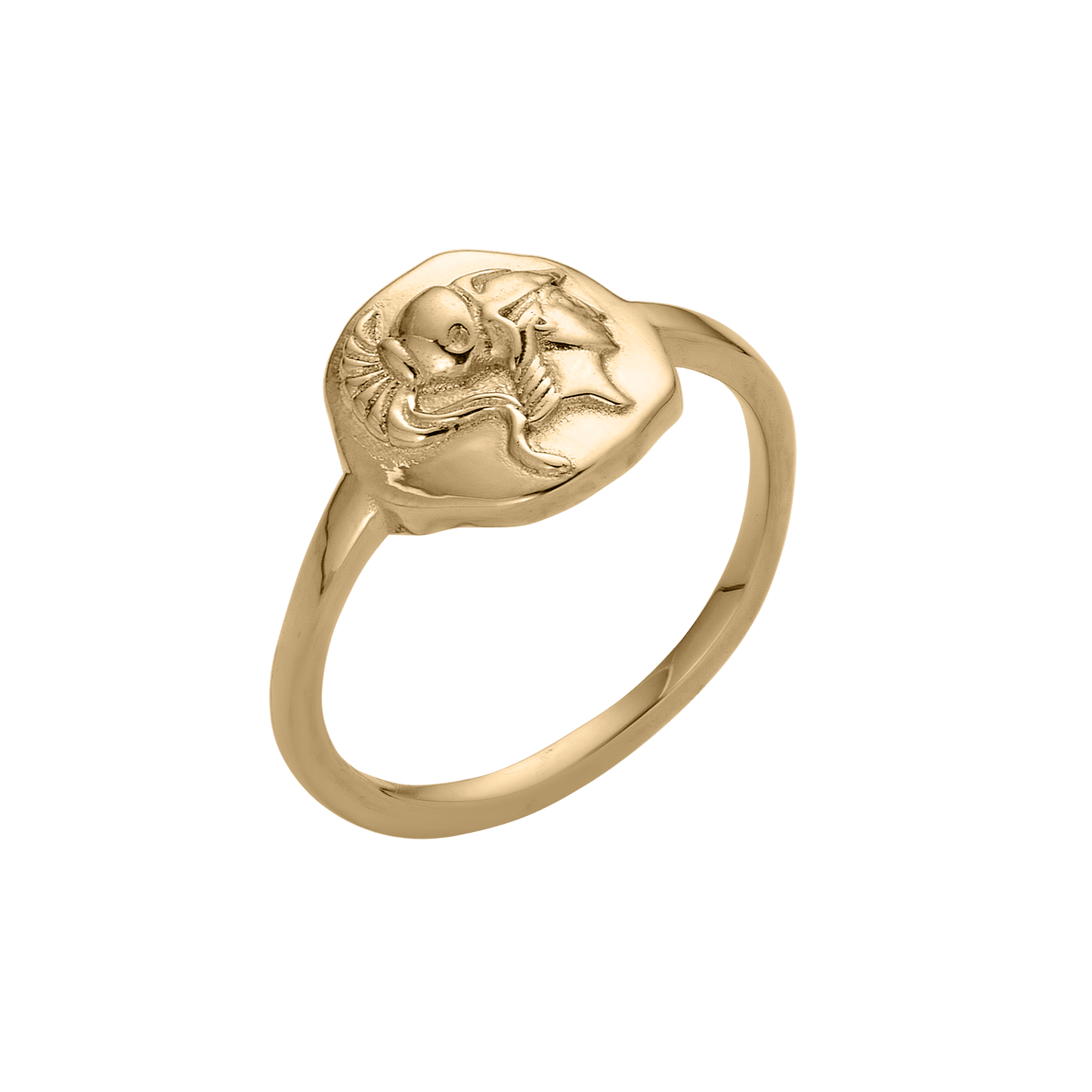 Molten Silver Ring in Unique Style