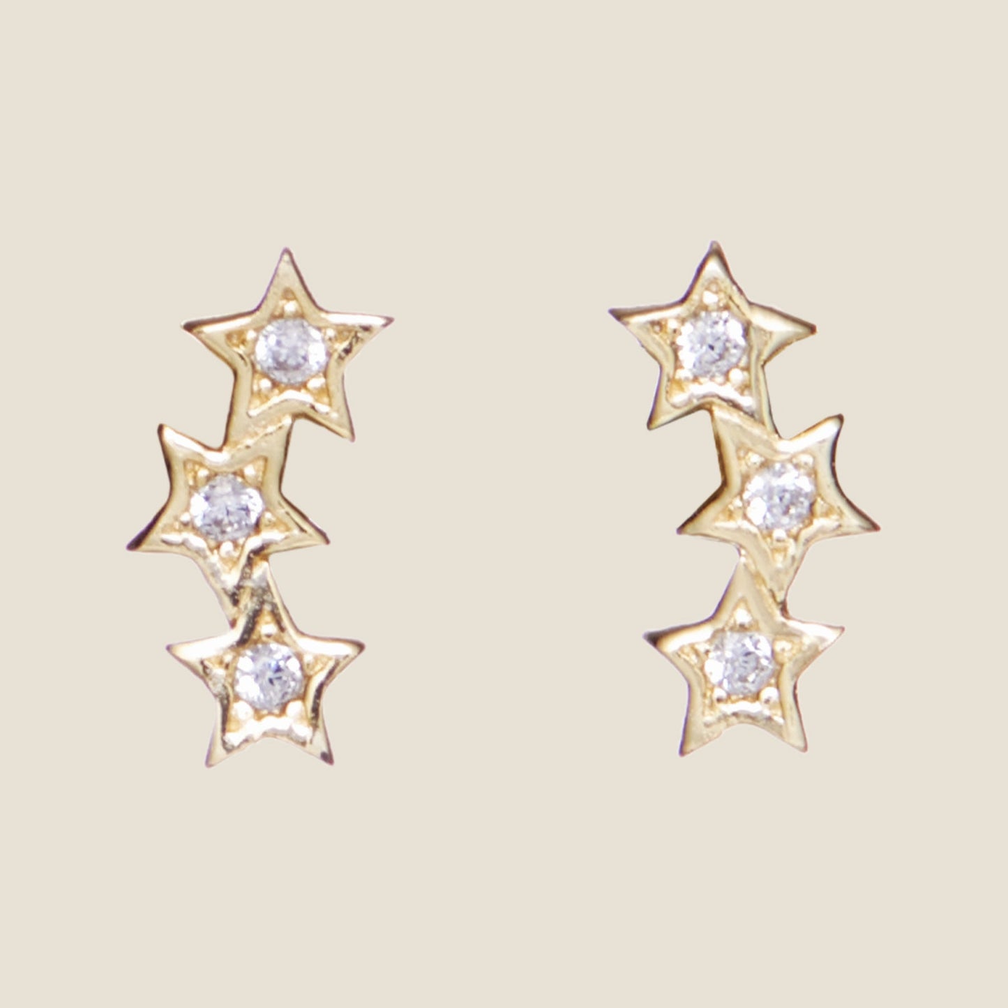 Starry Constellation Stud Earrings Design