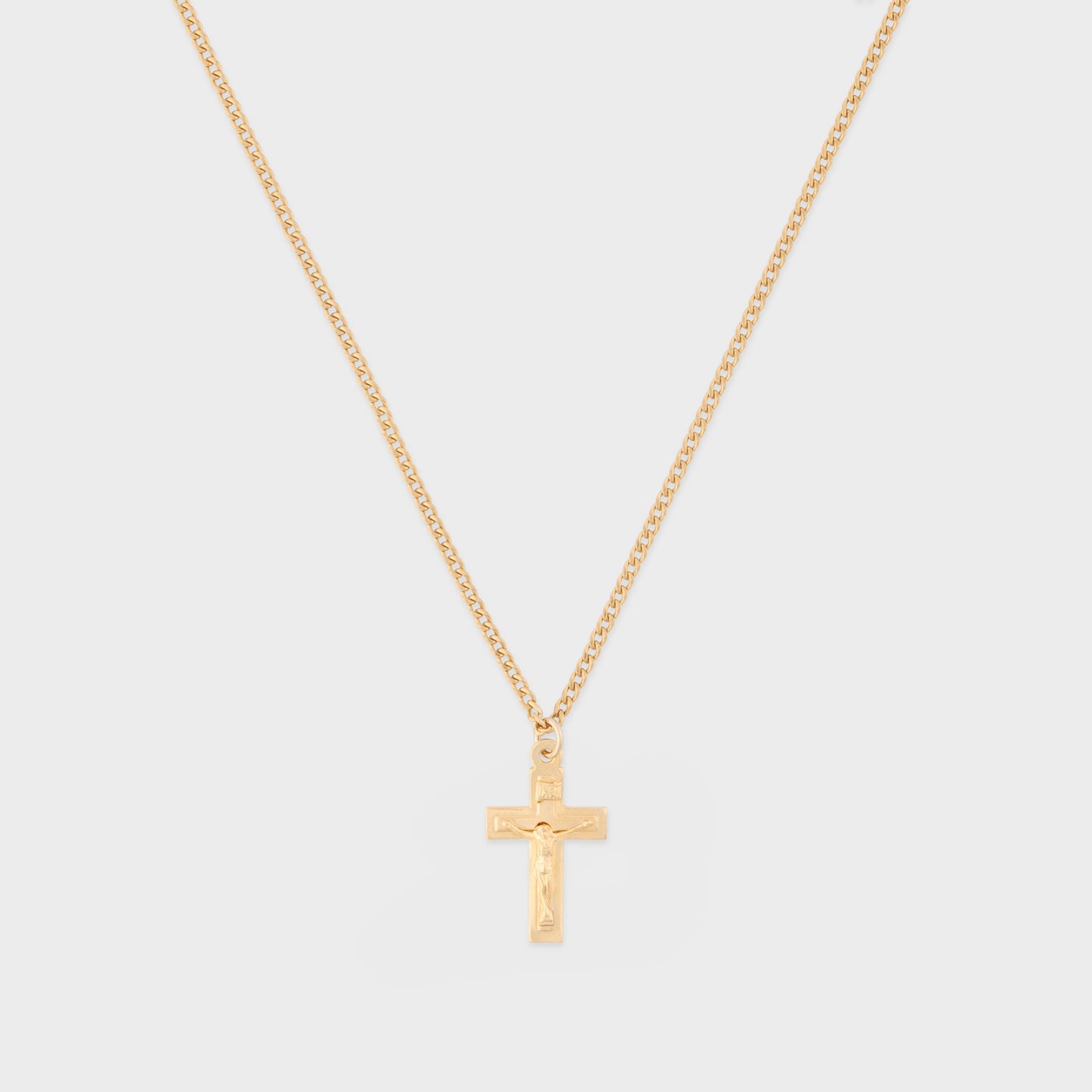 Silver Crucifix Necklace for Everyday Wear