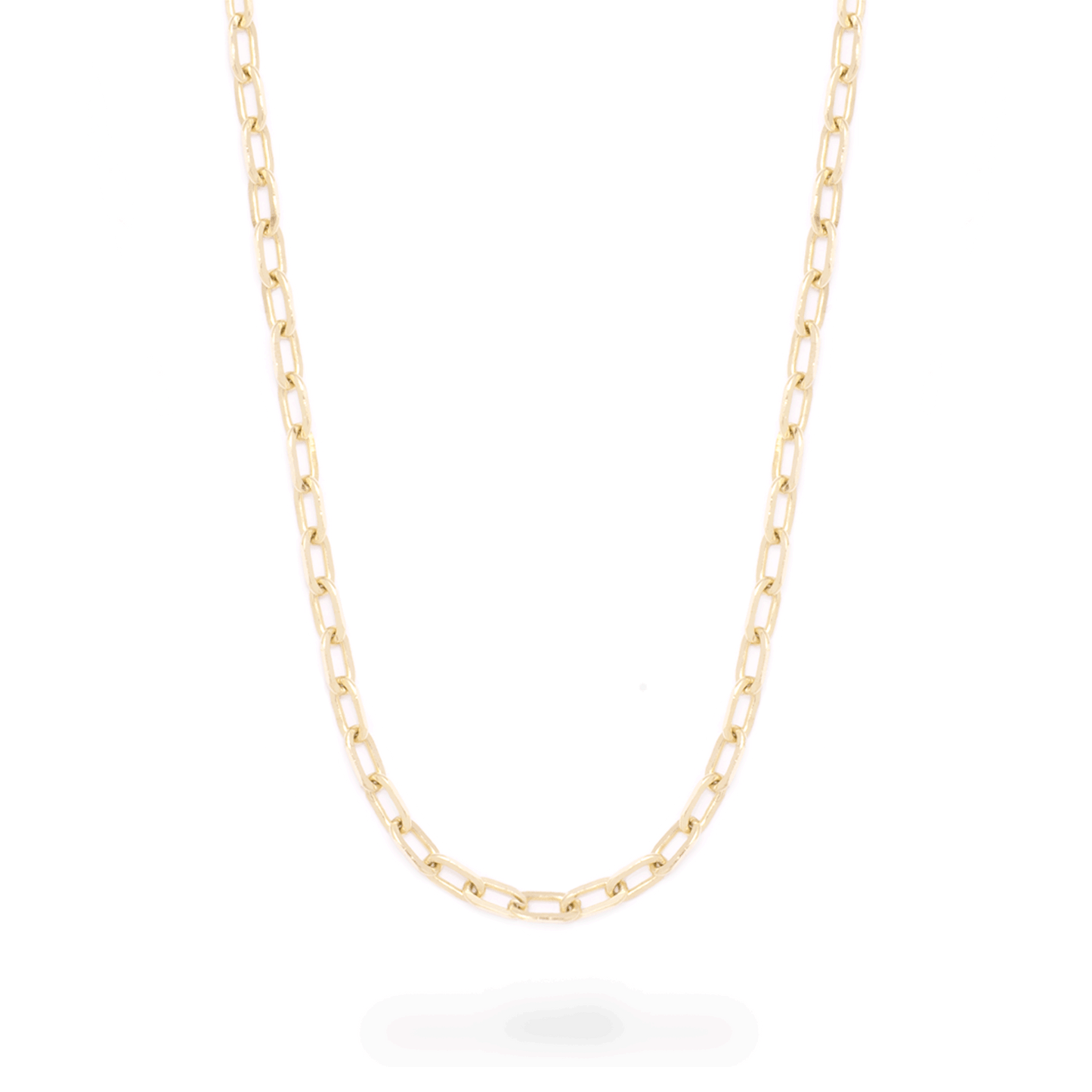 Delicate 24 Inch Paperclip Necklace