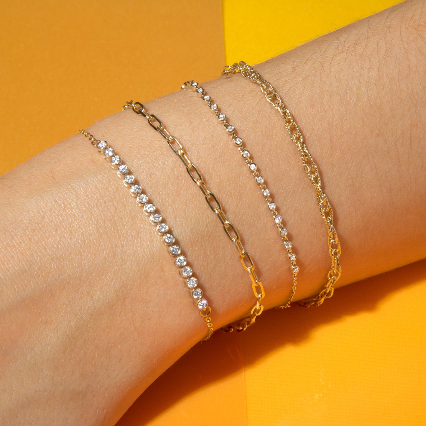 Elegant Dainty Tennis Bracelet for Everyday Wear