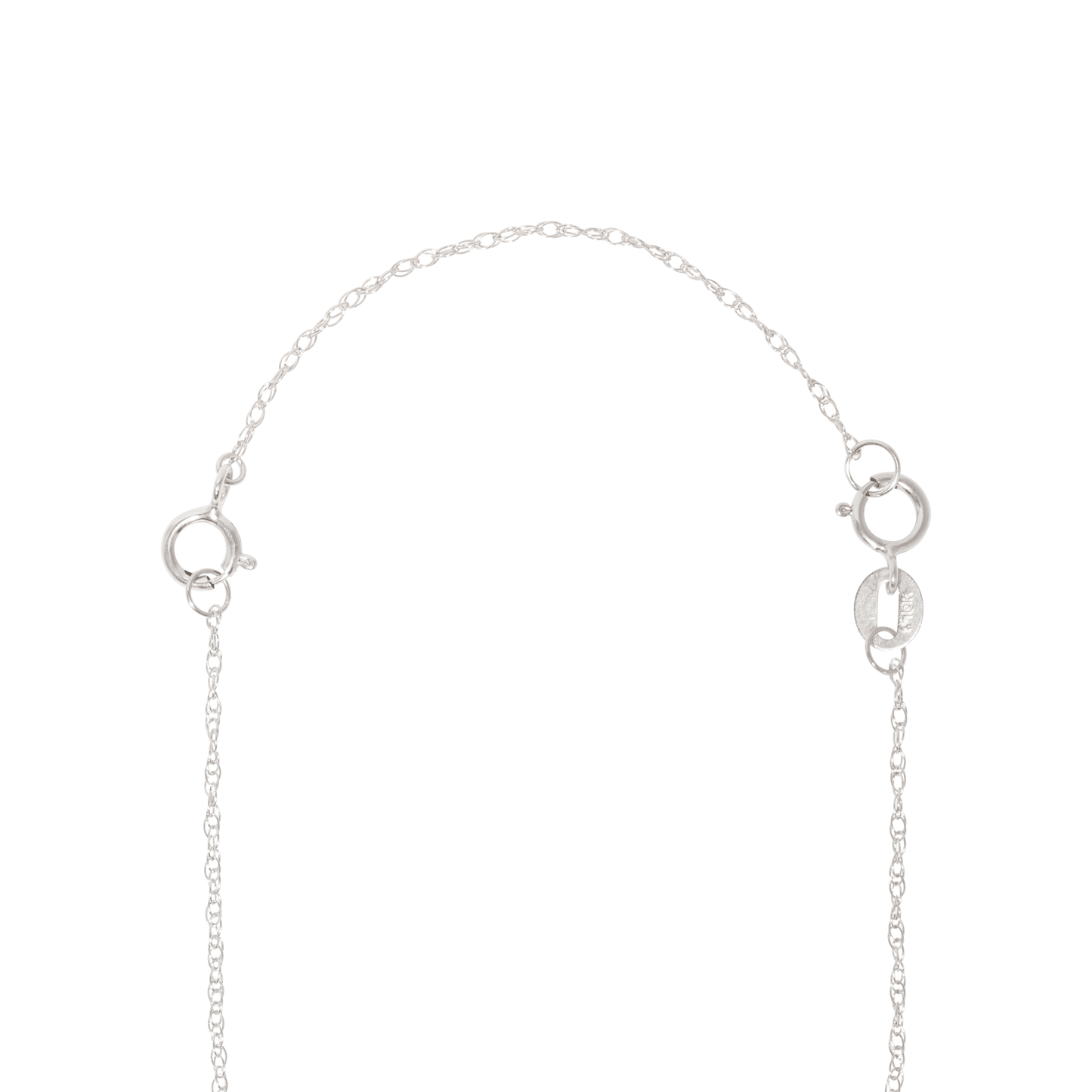 Dainty Necklace Extender in Elegant Twist Design