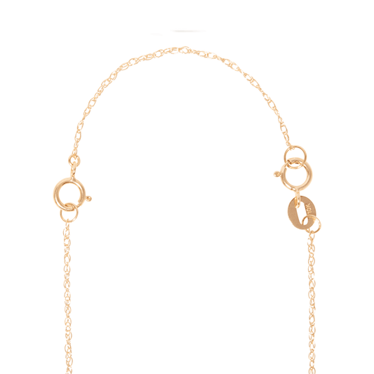 Dainty Necklace Extender in Elegant Twist Design