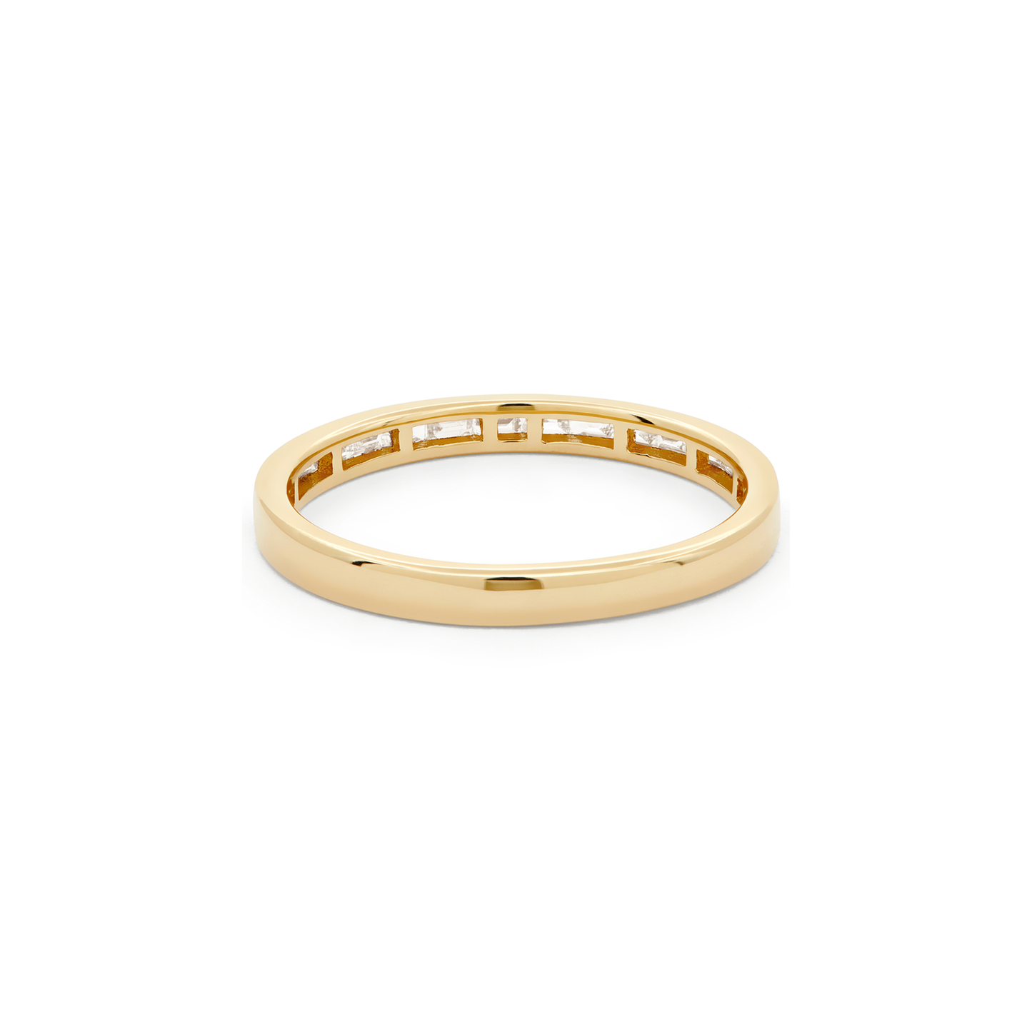 Eternal Baguette Diamond Wedding Band