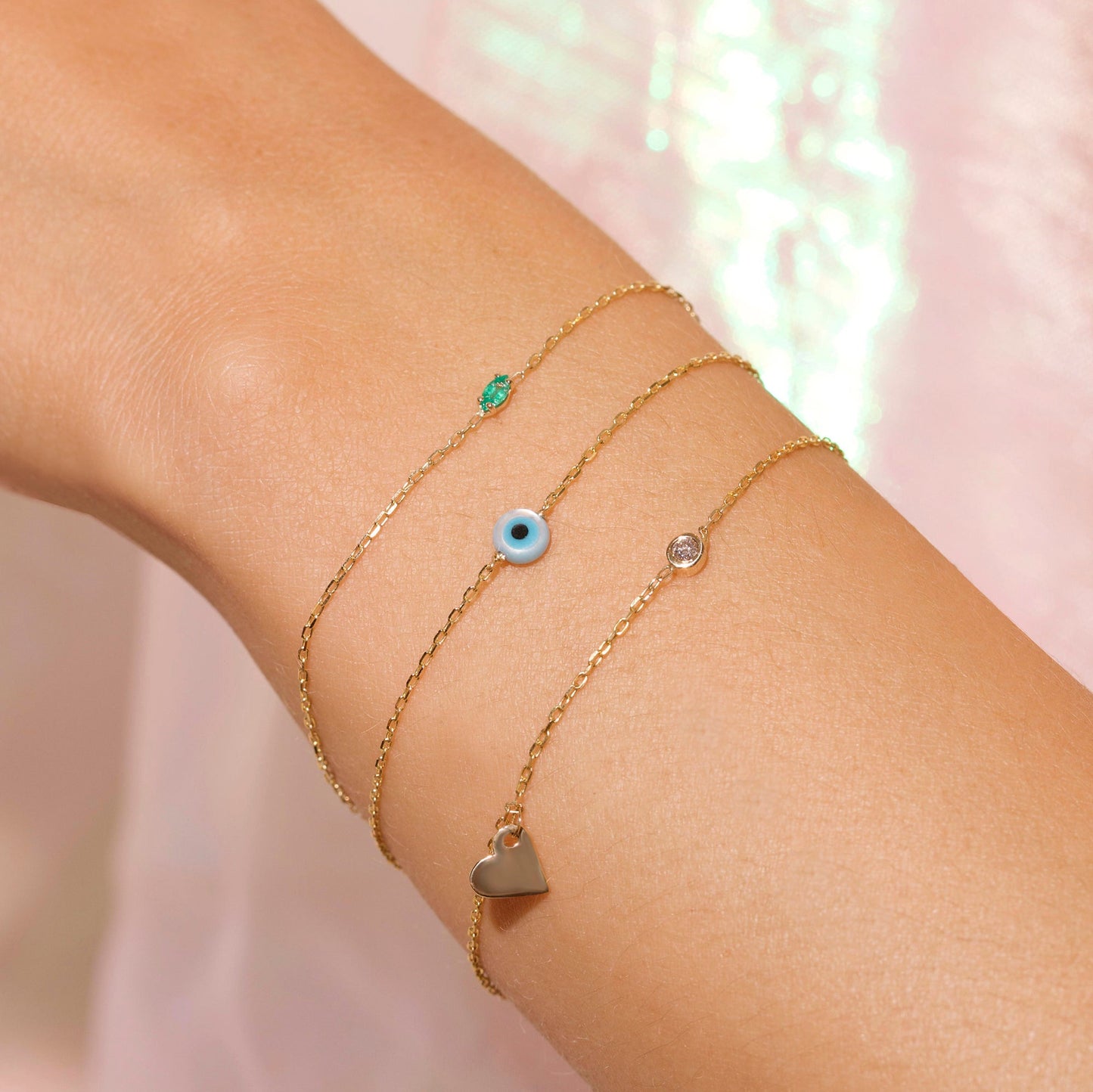 Protective Evil Eye Bracelet in Stylish Design