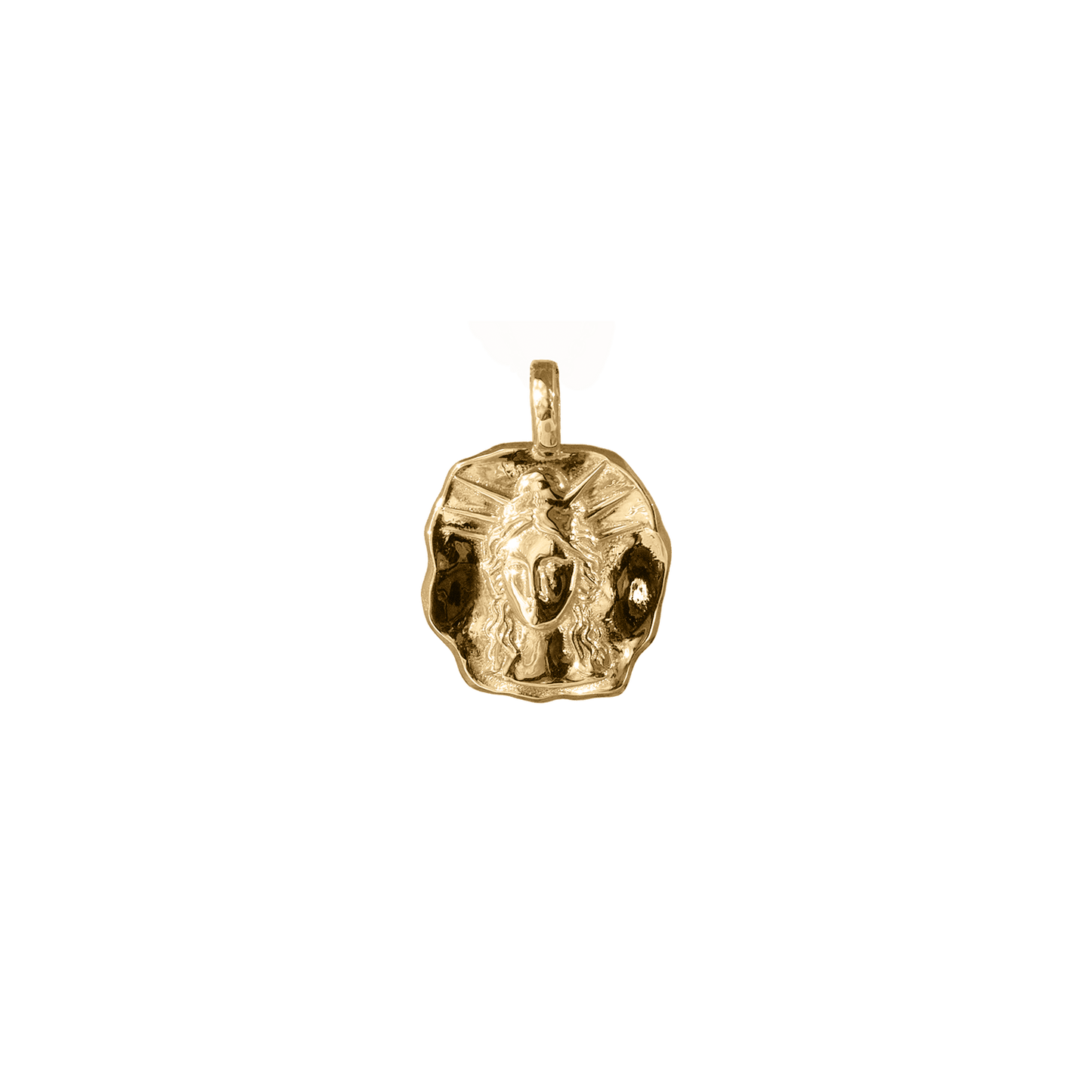 Mini Medallion in Molten Design 3