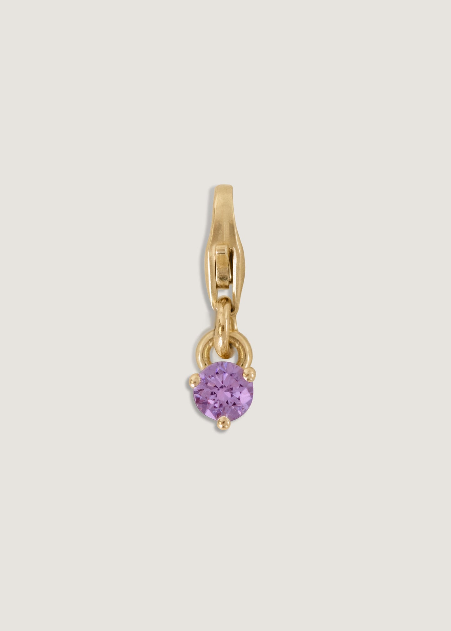 Alexandrite Birthstone Charm in Elegant Design