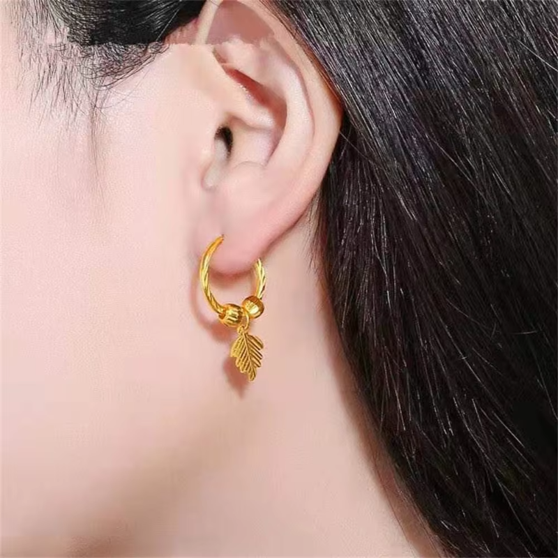 Elegant Gold Leaf Earrings for Any Occasion