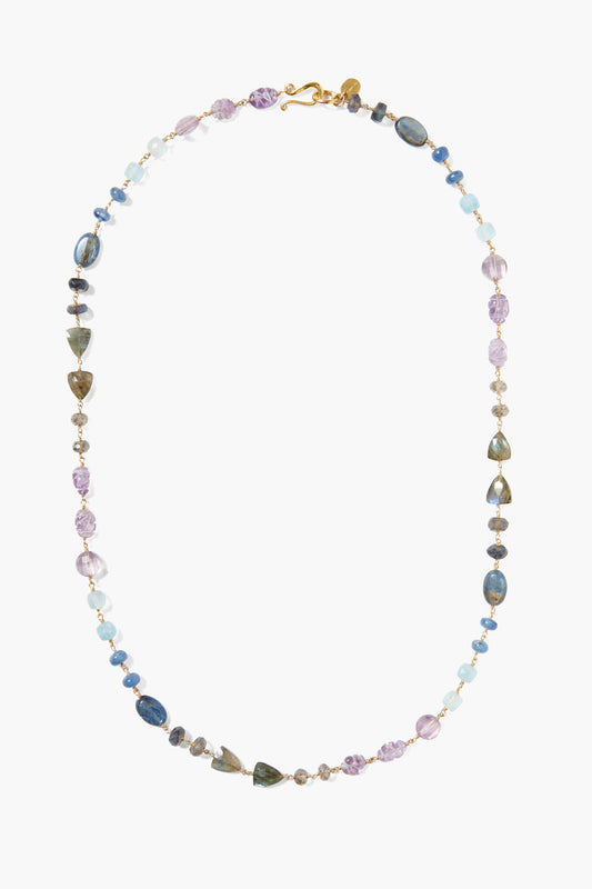 Blue Mix Necklace in Elegant Design 2