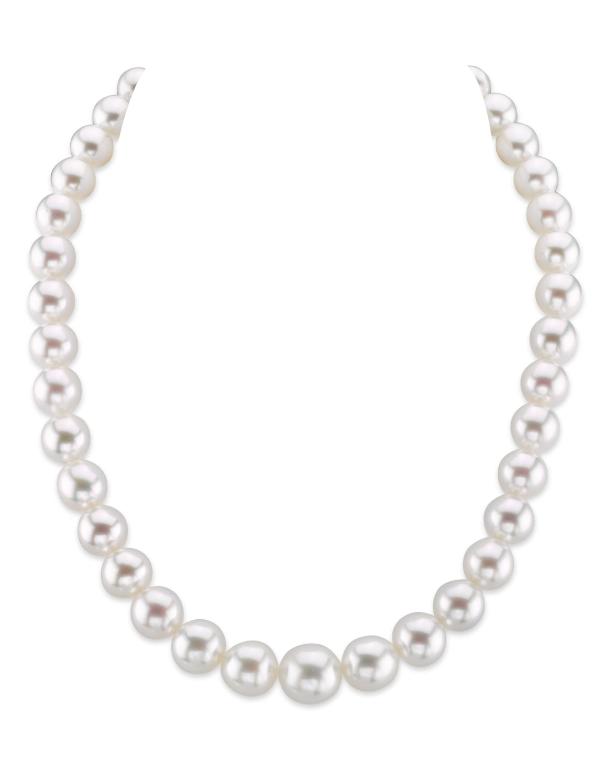 White South Sea Pearl Necklace, 9.0-12.0mm - AAA/Gem Quality