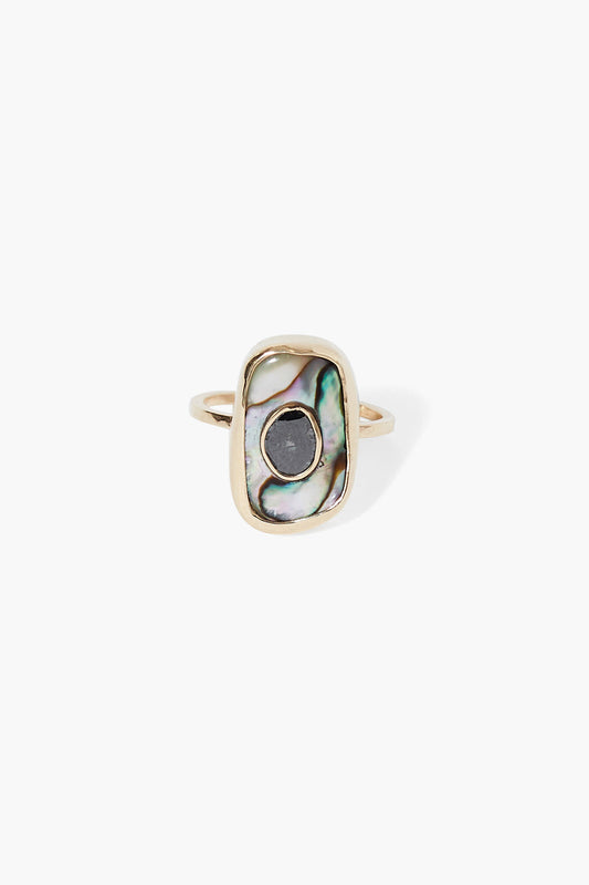 Abalone 14k Gold Oasis Ring Design