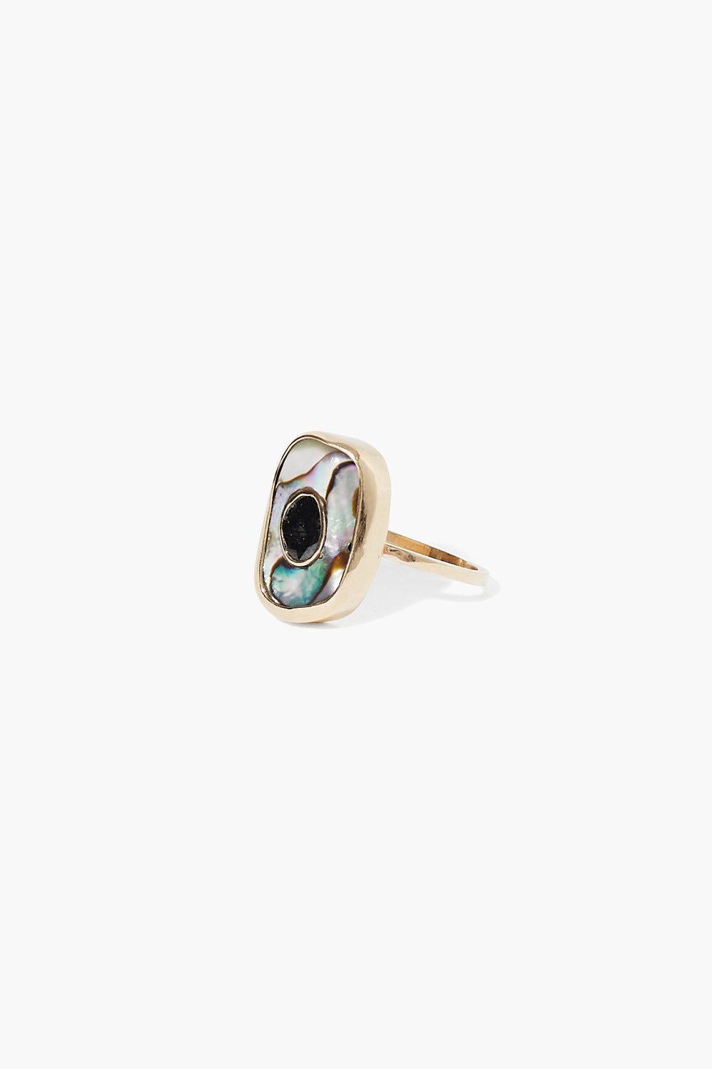 Abalone 14k Gold Oasis Ring Design