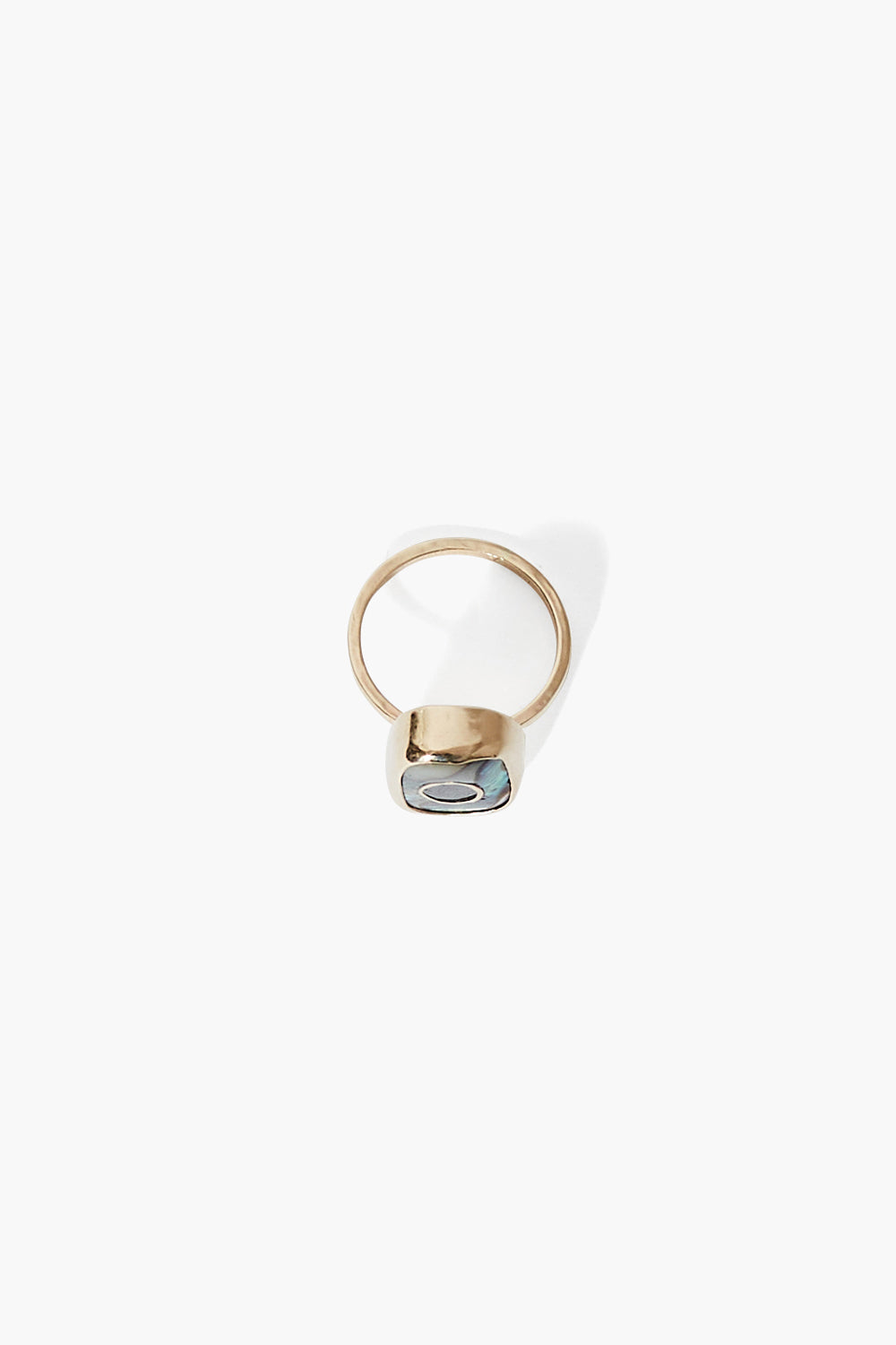 Abalone 14k Gold Oasis Ring Design