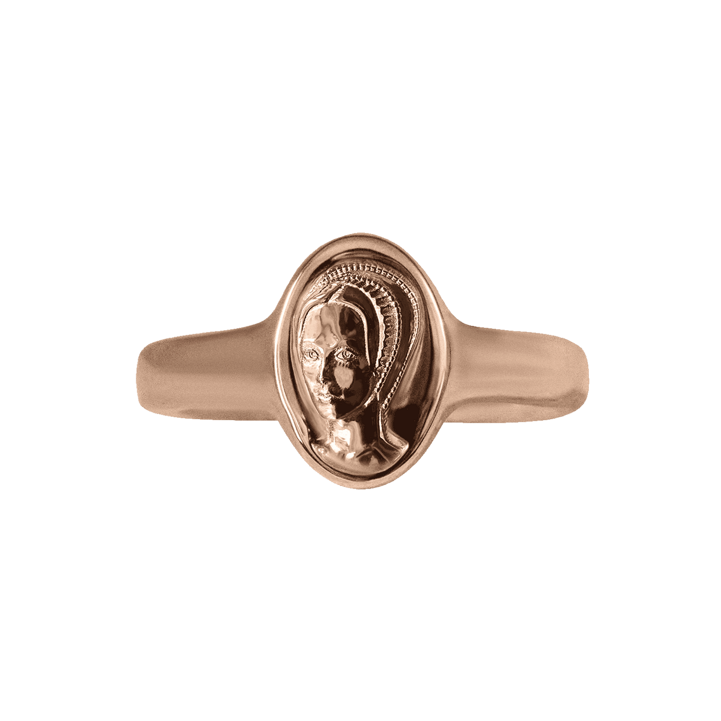 Solid Gold Signet Ring for Elegant Style 1