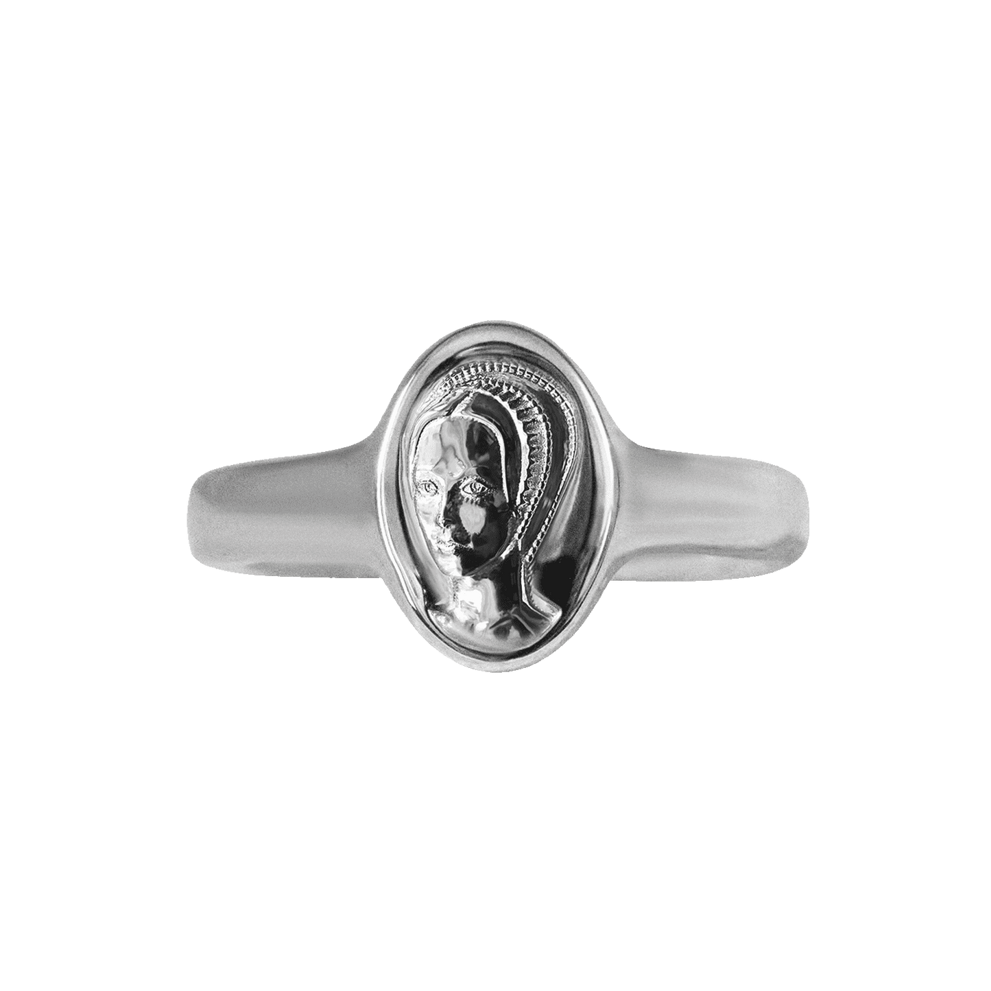 Solid Gold Signet Ring for Elegant Style 1