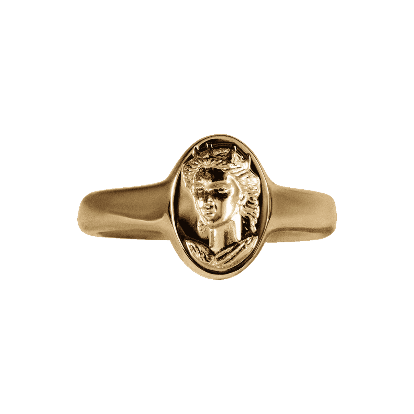 Solid Gold Signet Ring for Everyday Wear 1