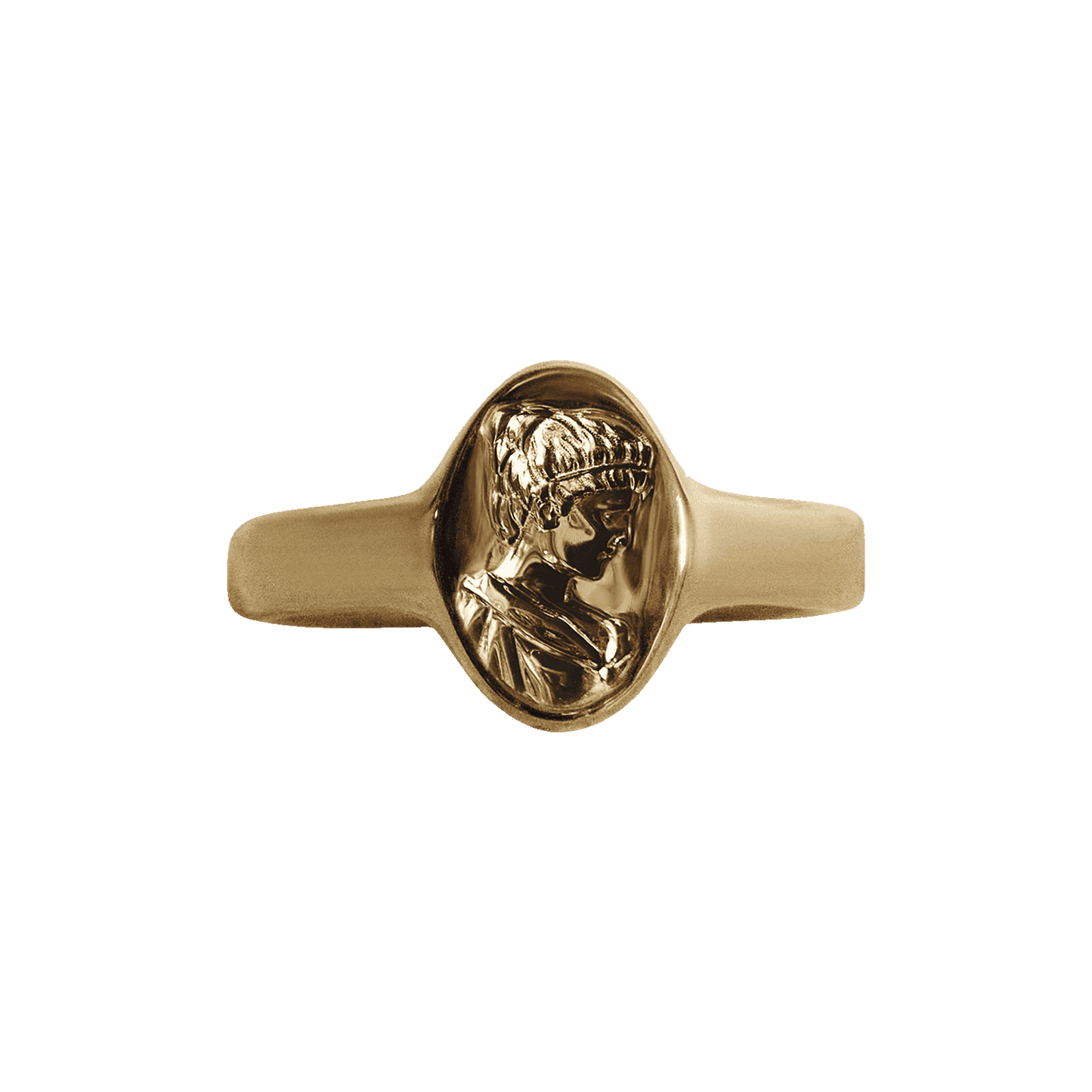 Solid Gold Signet Style Ring