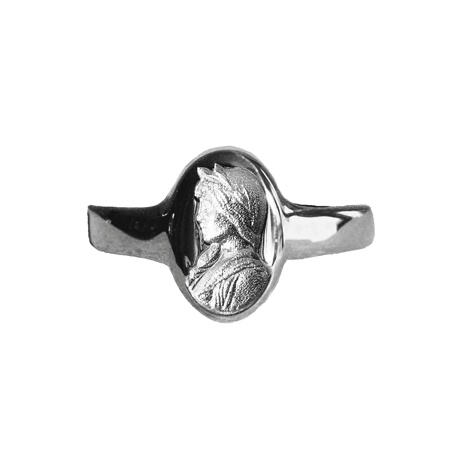 Solid Gold Signet Ring for Elegant Style 2