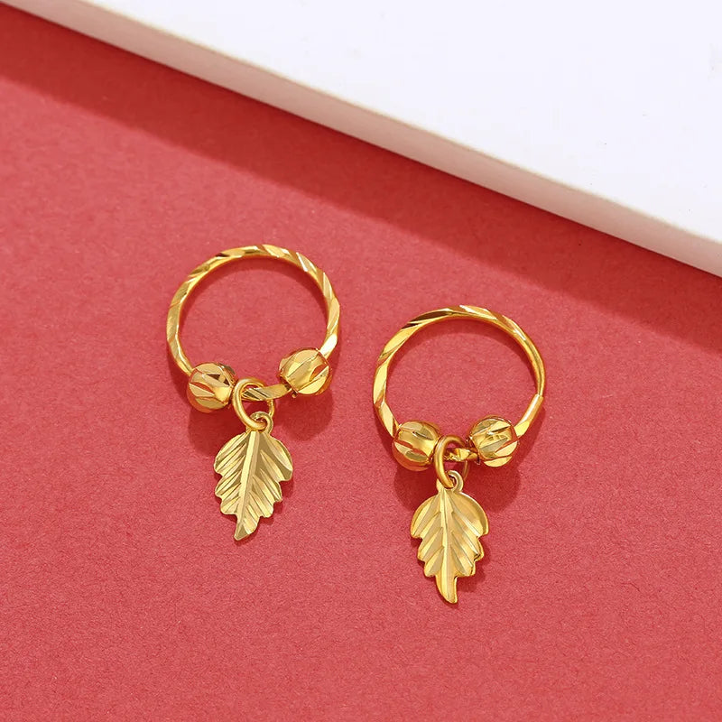 Elegant Gold Leaf Earrings for Any Occasion