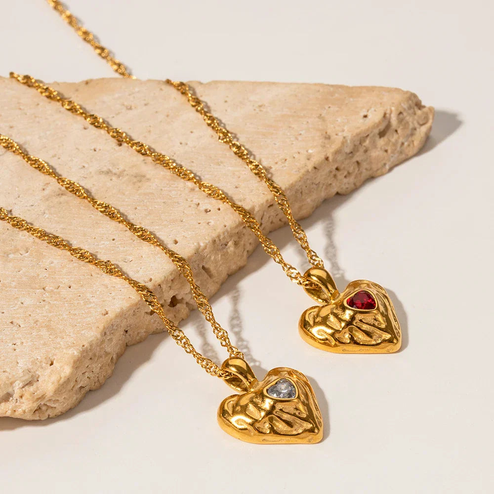 Heart Shaped Pendant Necklace for Everyday Wear