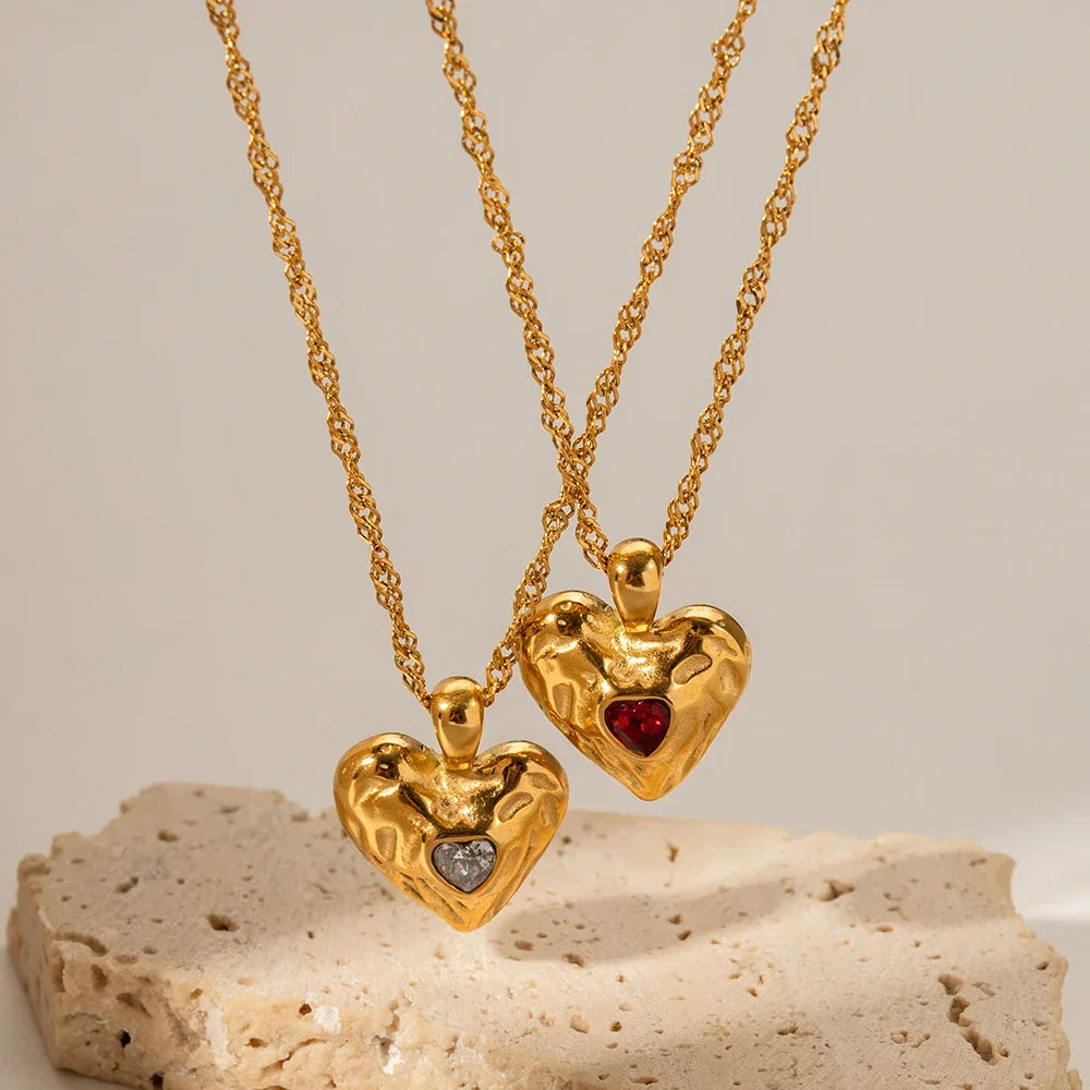 Heart Shaped Pendant Necklace for Everyday Wear