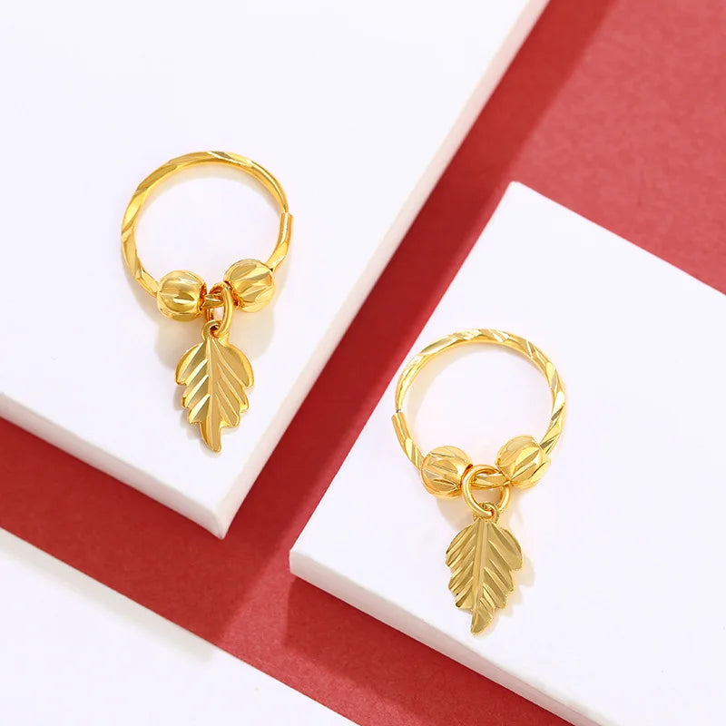 Elegant Gold Leaf Earrings for Any Occasion