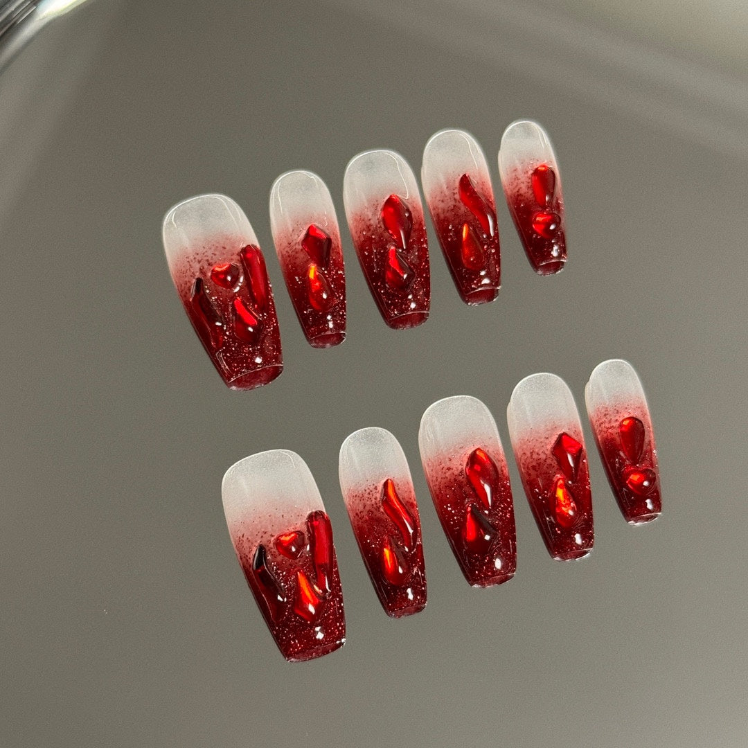 Red Gradient Flame-16129