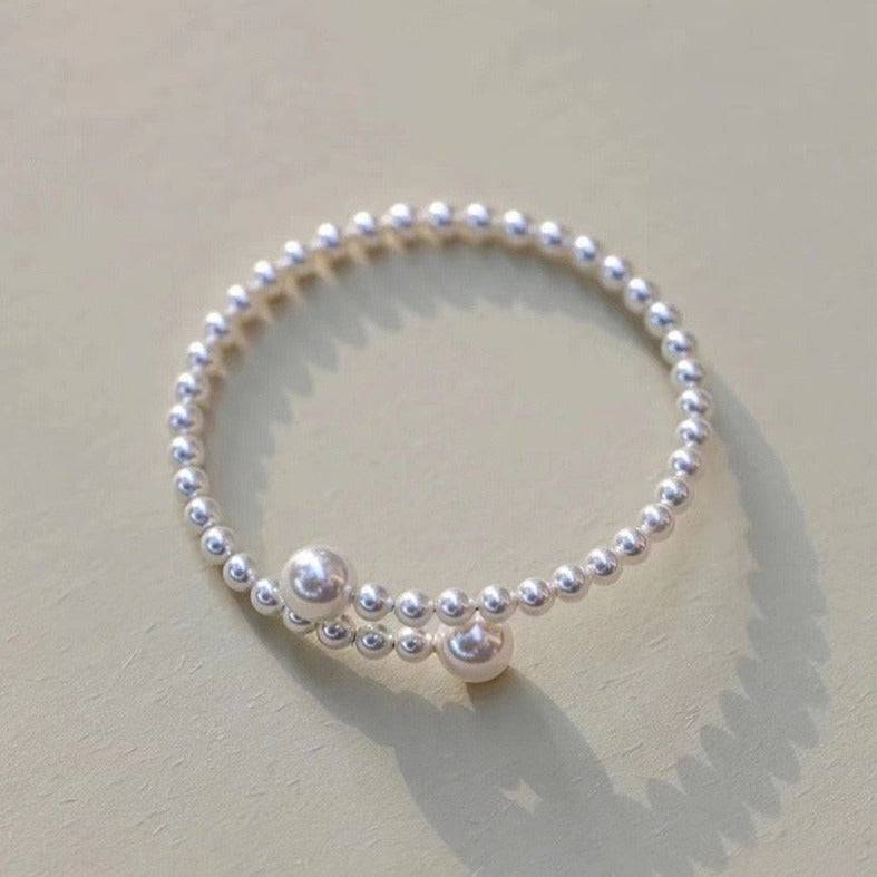 White Freshwater Pearl Bracelet for Timeless Style