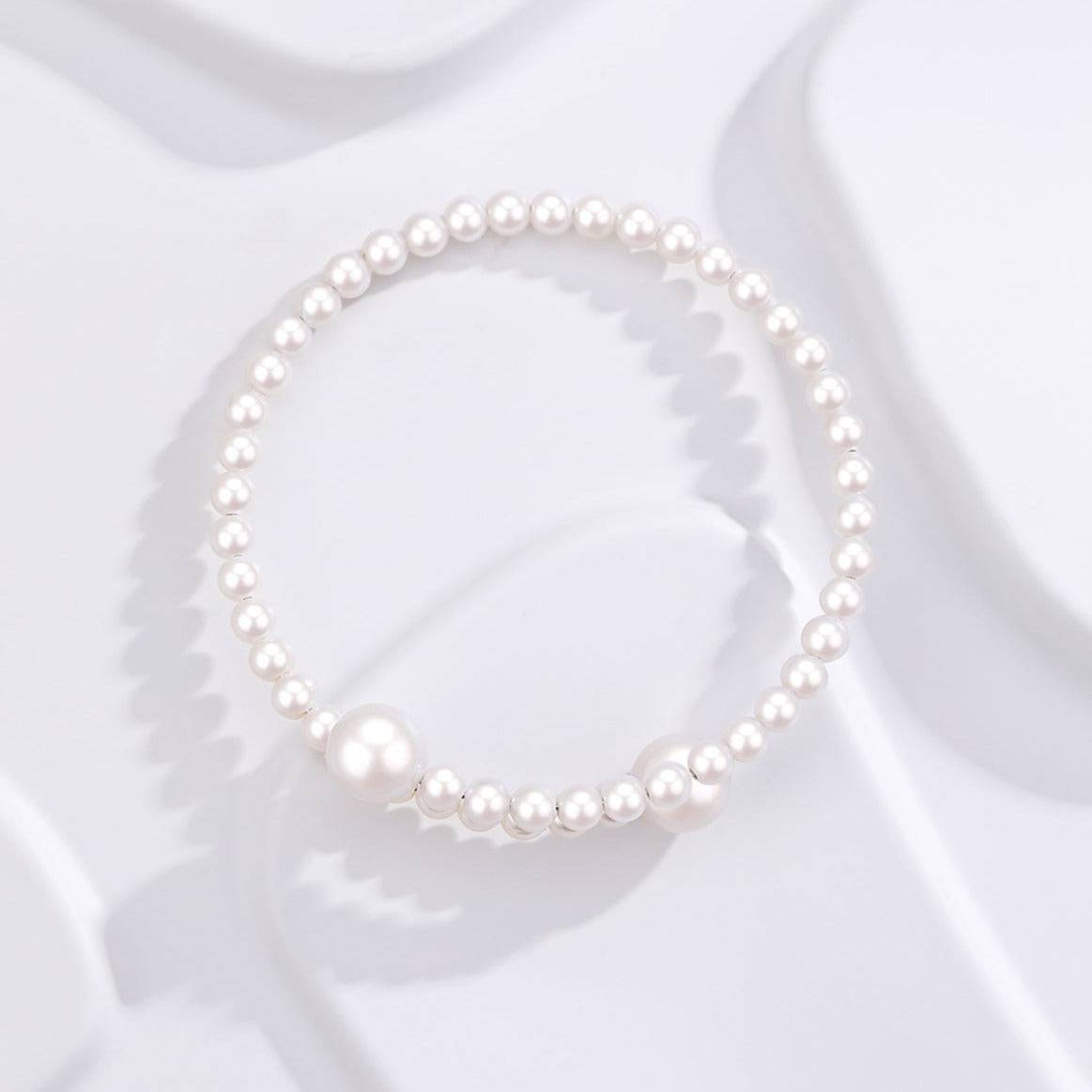 White Freshwater Pearl Bracelet for Timeless Style