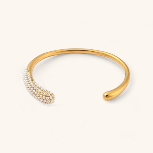 Elegant Gold Open Bangle Accessories for Women