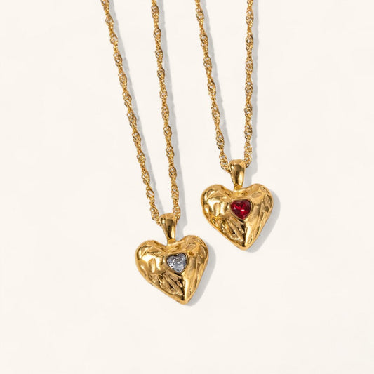 Heart Shaped Pendant Necklace for Everyday Wear